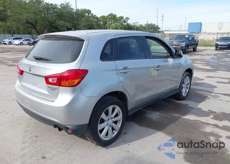 2013 Mitsubishi Outlander Sport Es z USA, uszkodzony, nr VIN 4A4AP3AU9DE009672